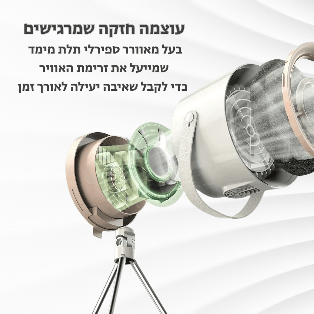 ™Luvoro Air- שואב ריחות ושומניות למטבח