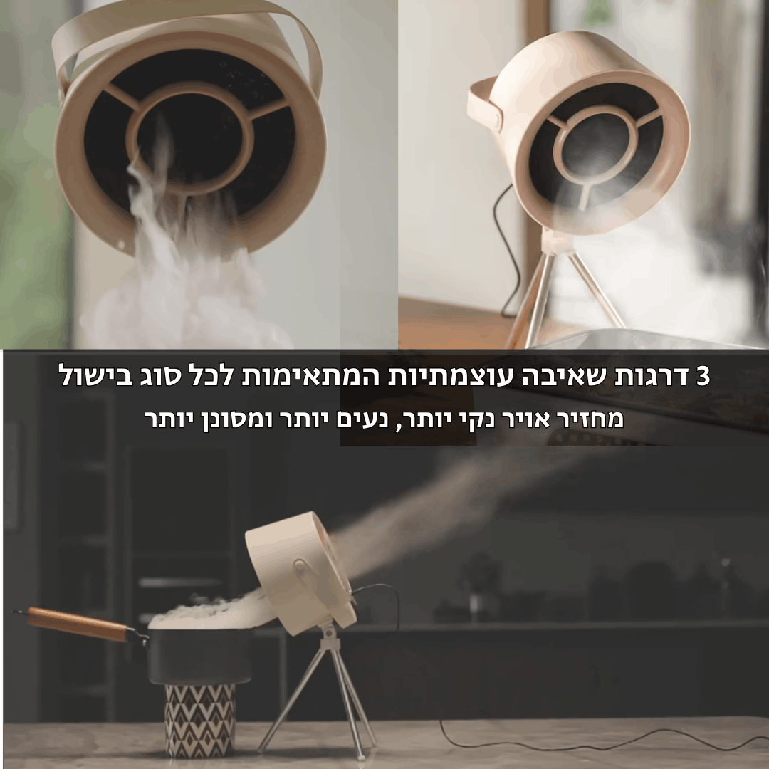™Luvoro Air- שואב ריחות ושומניות למטבח